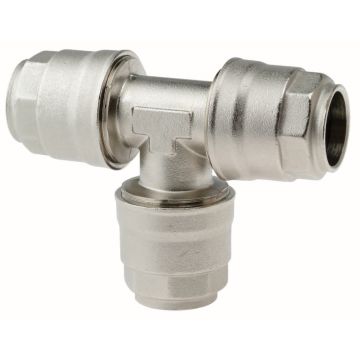 Aignep Push-in T-rør, Ø20mm