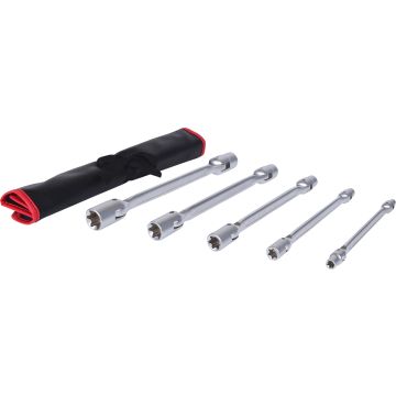 Leddnøkkelsett E-torx E6-E24, 5 deler