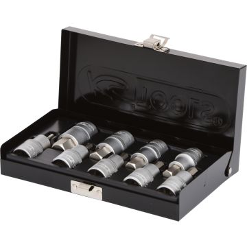 Bitspipesett 1/2" unbrako 4-17mm