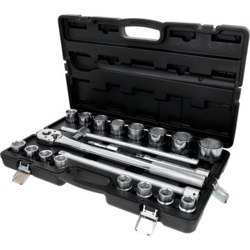 Pipesett 3/4" 6-kant 21 deler