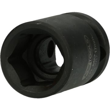 Kraftpipe 1/2" 6-kant 17mm