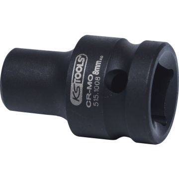 Kraftpipe 1/2" 6-kant 13mm m/oppheng