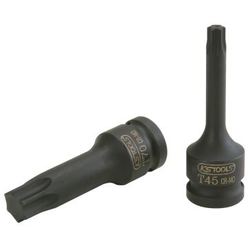 Kraftbitspipe 1/2" Torx T55 lang