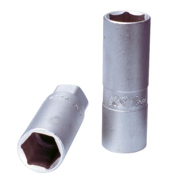 Tennpluggpipe 3/8" 6-kant 18mm