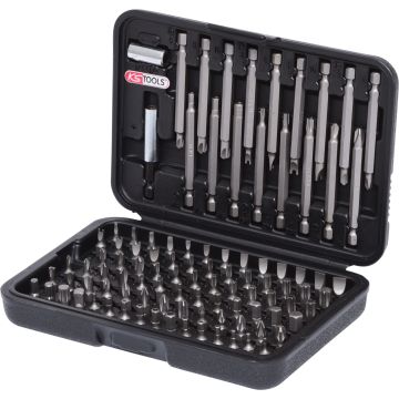 Bitssett 1/4" 99 deler med lange bits