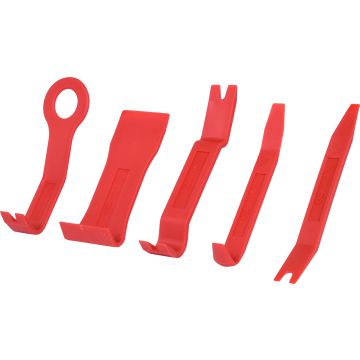 Plastkilesett for løsning av paneler og klips 5 deler