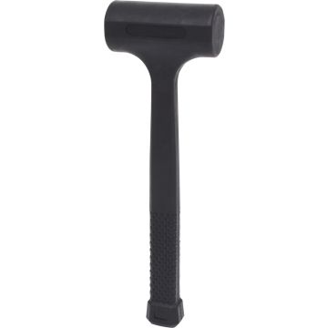 Dødslagshammer rekylfri plast-/gummihammer, 600g