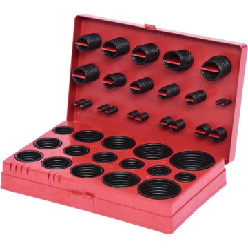 Sortiment O-ringer innvendig Ø 3-50mm/R01-R32, 419 deler