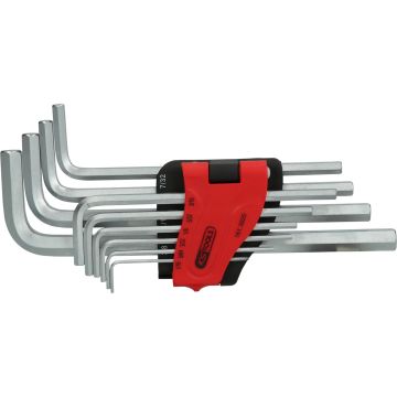 Unbrakonøkkelsett lange 1/16"-3/8" 10 deler
