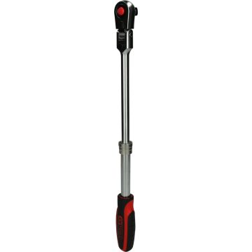 Skralle 1/2" teleskop og leddet 294-432mm, 72 tenner