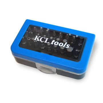 KCL Tools Bitssett mini, 31 deler