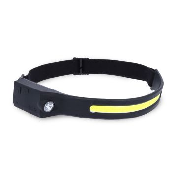 LED Hodelykt 230° 350lm, oppladbar