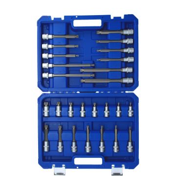 Bitspipesett 1/2" XZN 12-tann, 26 deler