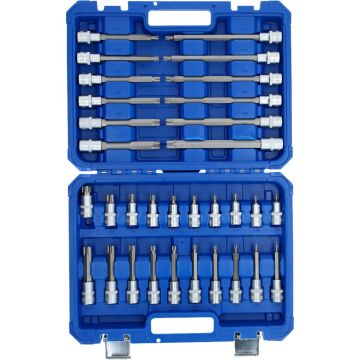 Bitspipesett 1/2" Torx, 32 deler
