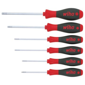 Skrutrekkersett SoftFinish 6 deler Torx T10-T40