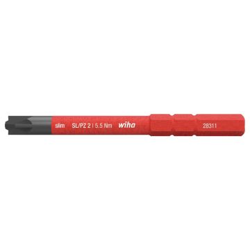 Bits 1/4" slimBit electric 75mm SL/PZ2